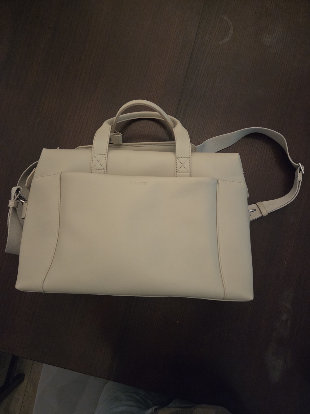 Monos Metro Weekender Duffle Bag in Ivory